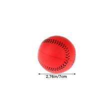 High-Quality Handmade Baseball, PVC Shell Rubber Lining Soft Baseball Softball Safety Training Practice Bat
