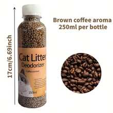 1pc Cat Litter Deodorizing Beads, Odor Eliminating Cat Sand Air Freshener, Bottled Activated Carbon Deodorizing Particles, Cat Supplies, Fresh Scent Of Cat Houses, Companion Pet Deodorizer, Suitable For Cats To Use, Universal For Other Small Animals - Multicolor - View 10