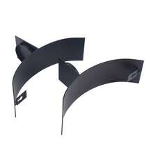 Futchoy Portavelas de pared - Negro - Ver 7