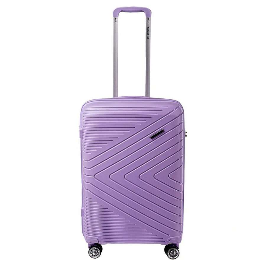 Iguana Cantabria II 63L Hards 4 Wheeled Suitcase (Lavender) - Lilac Purple - View 1