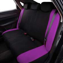 9pcs Flying Banner Butterfly Car Seat Covers Ful Set Fashion Universal Lady Woman Female Rear Bench Split Colorized