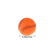 High-Quality Handmade Baseball, PVC Shell Rubber Lining Soft Baseball Softball Safety Training Practice Bat