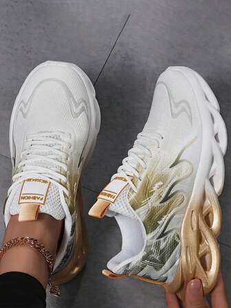 Women's Mesh Casual Sneakers Sports Shoes Breathable Running Shoes, For All Seasons