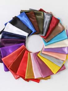 1 Peça Lenço Liso Cachecol Pescoço para Mulheres, Xales Pequenos, Envólucros, Bandanas, Lenços para Cabeça 70x70CM, Lenço Quadrado, Lenço Hijab
