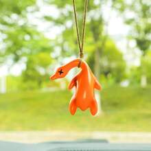 2pcs Funny Color Changing Swing Goose Roasted Color Change Duck Car Ornament Auto Decoration Duck Rear View Mirror Accessories - White - View 6