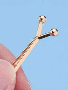 防走光固定装饰夹 翻领多功能一线夹 T恤修角 短裤腰围修饰 袖口收紧固定夹 隐形U型腰夹 隐形别针腰部固定器腰夹 - 彩色 - 查看 8