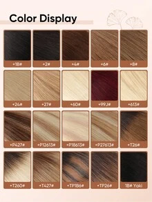 jessie's wig Jessie's 接髮片 真人髮絲 20片/包 50g 絲滑直髮 漂染金髮 接髮片 自然外觀 高品質 接髮片 亮色金髮 4P27# - S4/27 - 查看 7
