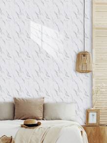 10 pegatinas adhesivas de vinilo de Salpicadero de PVC de mármol artificial autoadhesivo, pegatinas de pared autoadhesivas de corte DIY, resistentes al calor para salpicaderos de azulejos en paredes de baño y cocina, cocina, chimenea, lavadero, paredes de caravana, a prueba de agua, también para sala de estar, dormitorio y pared posterior de TV (5.9/7.87/11.8/15.7/11.4 X 22.4 pulgadas)