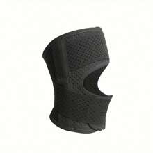 1Pc Elastic Patellar Strap Adjustable Pressure Knee Brace For Both Men And Women Suitable For Outdoor Cycling And Running Fitness Knee Protection Gym Accessories Knee Support Sports Knee Pads Gym Knee Pads
