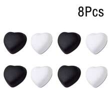 1 Pair/4 Pairs/8 Pairs Magnetic Heart-Shaped Scarf Clips, Versatile Magnetic Scarf Pins For Women, Colorful Heart-Shaped Magnets, Scarf Accessories, Suitable For Daily Wear Magnetic Scarf Pins - Multicolor - View 32