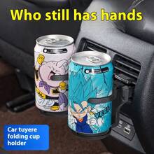 Foldable Car Cup Holder, Multifunctional Cup Holder & Ashtray, Car Air Vent Cup Holder