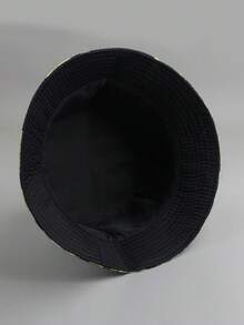 男式圖案可反折漁夫帽波西米亞風格 - 彩色 - 查看 5