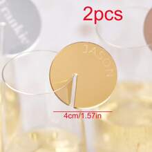 2/10/20/50/100 Pcs Custom Wine Charm With Names, Wedding Name Place Card Ideas Glass Marker Wine Charm Wedding Drink Tags Cocktail Champagne Charms Drink Label Glass Charm Place Setting, Multi-Functional, Durable, Ornamental, Reusable, Exquisite, Stylish, High-Quality, Colorful, Modern, Custom, Personalized, Unique, Home, Garden, Office, For Anniversaries, For Valentine's Day, For Mother's Day, For Birthdays, For Father's Day, For Graduation, For Weddings, For Housewarming,Vacay Vibes,Graphic Print