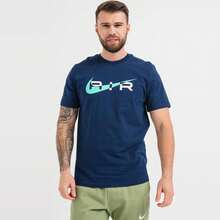 Men's Nike Air Graphic T-Shirt Navy - Navy Blue - View 1