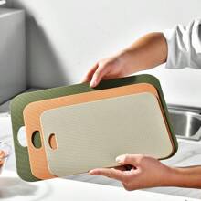 1 peça/3 peças Tábua de Corte de Composto Plástico PP, Tábua de Corte de Cozinha Minimalista Nórdica de Dupla Face, Tábua de Corte de Frutas e Vegetais Doméstica