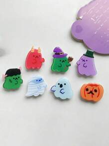 1PC Cartoon Cute Ghost Foldable Mobile Phone Extension Frame Finger Holder Mobile Phone Holder Luxury Universal Mobile Phone Grip Socket Compatible With IPhone, Android Phone, Gift For Birthday, Family, Friends Push-Pull Phone Grip, Phone Accessories