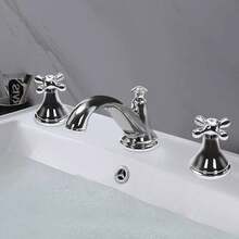 kangten Rubinetti per lavabo - Argento - Visualizzare 2