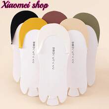 6双装女士隐形无缝隐形袜，防滑透气丝滑船袜，适合高跟鞋和拖鞋，夏季