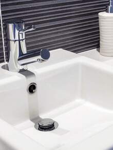 5 piezas Anillo de rebosadero de fregadero de plástico con doble anillo, chapado en plata para decoración del hogar, baño, decoración de otoño, vuelta al colegio - Plateado - Ver 12