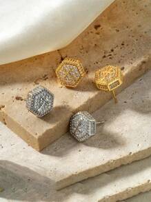 1 Pair Fashion Cubic Zirconia Cross Drop Earrings For Women For Wedding Engagement Anniversary Party Jewelry Valentine's Day Gift,Mom,Mother,Mother's Day,Gift