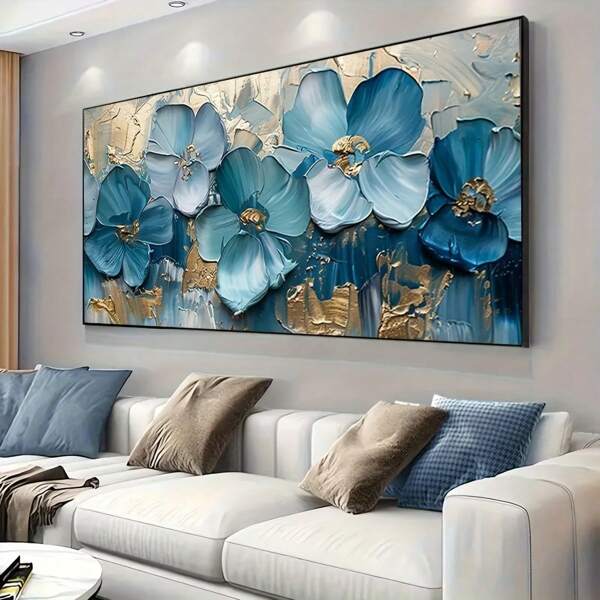 1 pezzo Quadro su tela Arte moderna a tema farfalla bianca, decorazione da parete senza cornice per soggiorno e camera da letto, cartellone floreale contemporaneo, decorazione per la casa