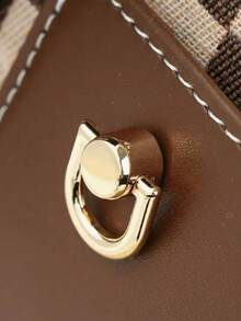 4-Piece Package With Connecting Buckle, Metal Keychain, Luggage Pull Ring Buckle, Bag Modification Accessories, Hardware Accessories, Suitable For Bags And Phone Cases, With Screw Accessories - Easy To Install Buckle And Hook For Handbags, Faux Leather Crafts, And Luggage Straps - Multicolor - View 9