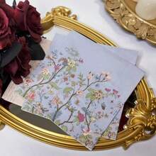 30 khăn giấy dùng một lần hình hoa dại cổ điển, thích hợp cho tiệc tùng, đám cưới, sinh nhật, hoàn hảo cho món tráng miệng và lễ kỷ niệm - Nhiều màu - Xem 7