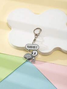 1 件亚克力可爱搞笑鄙视幽默线条图单手蔑视/双手鄙视/擦去眼泪/讨厌所有人/脑子掉下来卡通主题钥匙扣吊坠背包装饰/包包配件/书包配件/钱包吊坠/朋友的礼物汽车配件包饰哥特 Y2k - 彩色 - 查看 19