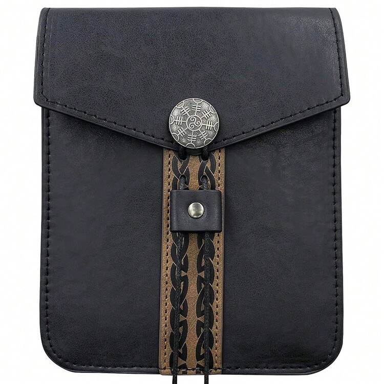 2pcs/1pc Medieval Viking Style Waist Belt And Small Pouch, Suitable For LARP, Renaissance Fair, Halloween And Renaissance - Multicolor - View 8