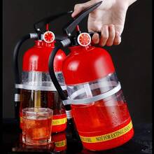 1 pièce, seau à boisson créatif, distributeur de bière, verre à eau amusant pour fête, KTV, bar et restaurant, grande capacité, extincteur en acrylique, canon à vin