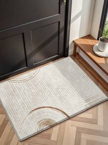 DAJIANG 1pc Thickened Velvet Non-Slip Bottom Comfortable Floor Mat, Suitable For Entryway, Hallway, Kitchen, Machine Washable, Easy To Clean, Home Decor, Entryway Decor, Bathroom & Kitchen Decor - Multicolor 4 - View 5