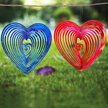 1pc Garden Decoration Wind Chime, Strong Reflection Scarecrow Wind Chime For Balcony & Orchard