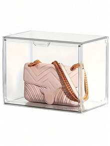 Tủ trưng bày Acrylic có cửa để trưng bày bộ sưu tập, tủ Plexiglass, tượng, cần tự lắp ráp, chống bụi - Nhiều màu - Xem 5