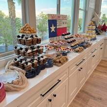 Acrylic Cake Stands, Round Cupcake Holder For Dessert Table, Party Display Stand Serving Platter For Weddings, Birthday, Bachelor Parties, Candy Bar, Pizza Risers Stand Dessert Table Display Set For BabyShower Tea Party, Buffet Risers For Display For Food