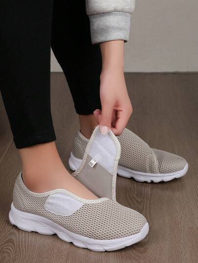 New Casual Orthopedics Wide Feet Swollen Shoes Women Thumb Eversion Adjusting Soft Comfortable Diabetic Shoes Sneakrs Walking Shoes,Sneakers For Women