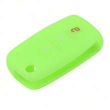 Silicone Key Case For VW Polo Passat B5 Golf 4 5 6 Jetta Mk6 Tiguan Golf CrossFox Plus Eos Scirocco Car Key Cover - A - View 4