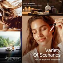 30ml/60ml 乳香精油香薰油，持久留香，设计精美的便携式瓶子，适用于面部保湿、头发、皮肤和身体护理，适用于香薰机、香薰木、家居、户外旅行、汽车，节日的绝佳礼物选择 - 乳香香薰精油 - 查看 5
