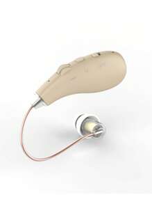 Rechargeable Hearing Aid Headphones, Polymer Lithium-Ion Batteries, Audio Enhancement, Clear Communication Hearing Aid Headphones.