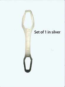 (1pc Black) / (1pc Silver) / (2pcs Black + Silver) Multi-Functional Portable Universal Wrench 8-22mm, Double-Ended Wrench, Self-Locking Wrench, Suitable For Outdoor Camping, Cycling, Household Repair, Multifunctional Wrench (Some Accessories In Random Color) - Multicolor - View 9