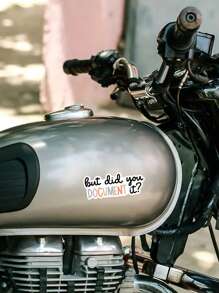 1/3pcs "But Did You DOCUMENT It" Humorous Stickers, Suitable For Laptop, Water Bottle, Journal, Skins, Guitars, Helmets, Office Supplies, School, Skateboards, Luggage, Water Bottle, And Other Waterproof Decal