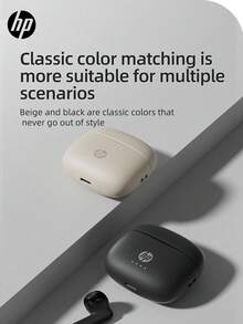 HP Wireless Earbuds True Wireless In-Ear Noise-Proof Headphones Compatible With Apple, Android And Other Devices, Cute Gift With The Storage Bag - H10J+ Headphone Storage Bag - View 4