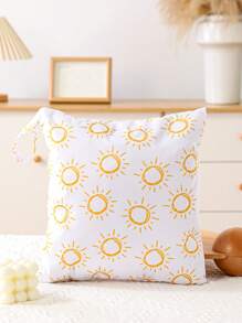 جيب تخزين مقاوم للماء حقيبة شاطئ، أكياس مبللة، أكياس حفاضات قابلة لإعادة الاستخدام، حقائب جافة مبللة، حقائب تغيير الحفاضات، حقيبة غسيل مبللة، حقيبة جافة مبللة مقاومة للماء، حقيبة حفاضات قماشية مبللة، أكياس منظمة للسباحة والتخييم والسفر والجيم والشاطئ قطعة واحدة