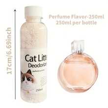 1pc Cat Litter Deodorizing Beads, Odor Eliminating Cat Sand Air Freshener, Bottled Activated Carbon Deodorizing Particles, Cat Supplies, Fresh Scent Of Cat Houses, Companion Pet Deodorizer, Suitable For Cats To Use, Universal For Other Small Animals - Multicolor - View 6