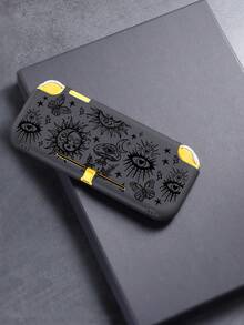 星月图案保护壳适用于 Switch OLED/Switch NS/Switch Lite，游戏机配件，防刮保护套，适合 Switch 玩家的最佳礼物 - 彩色 - 查看 5