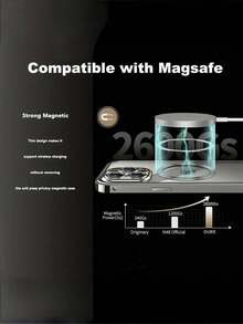 [High-Protection Magnetic Anti-Peeping Phone Case] Integrated Privacy Screen | Bumper Case For Drop Resistance | Compatible With IPhone 17 Pro Max/17/16/15/14/13/12 Series And More | Professional Security Design, Ideal For Holiday Gifts, Boyfriend Gifts, And Birthday Presents. - Black - View 4