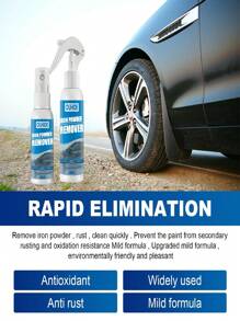 Car Rust Remover Spray, Anti-Rust Agent, Automotive Rust Removal, Cleaning Supplies