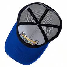 JZML 1pc Men's Truck Driver Cap With Letter & Off-Road Vehicle Embroidery - Trucker Hat - View 8