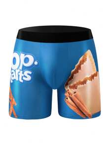 10 calzoncillos tipo bóxer divertidos y aleatorios para hombres - Transpirables, elásticos, con piernas alargadas, con múltiples patrones opacos, aptos para correr y deportes de secado rápido, short de tela suave y casual, adecuados para el uso diario de todos