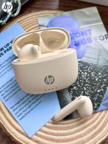 HP HP Wireless Earbuds, True Wireless In-Ear Noise-Proof Headphones Compatible With Apple, Android And Other Devices, Comes With A Storage Bag, Suitable For Spring, Summer, Autumn And Winter, Christmas Great Holiday Gift