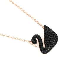 Swarovski Vòng cổ thiên nga Chuỗi xương đòn 5204134 - 5204134 Đen - Xem 2